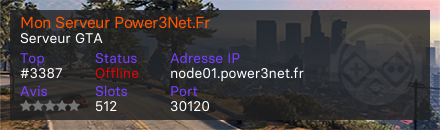 Mon Serveur Power3Net.Fr