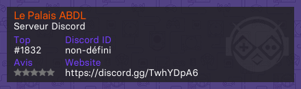 Le Palais ABDL
