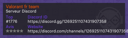 Valorant fr team