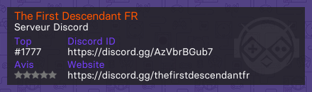The First Descendant FR