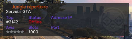 ₪ Jungle répertoire