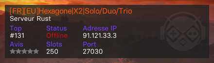 [FR][EU]Hexagone|X2|Solo/Duo/Trio