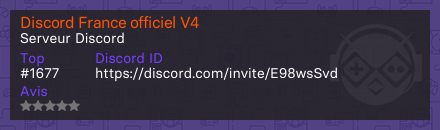 Discord France officiel V4
