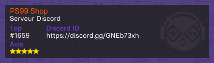 PS99 Shop