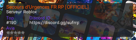 Secours d'Urgences FR RP [OFFICIEL]