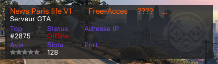 News Paris life V1 ⌠⌡Free-Acces │???? │ Rejoins-nous pour toi aussi crée ton aventure!││