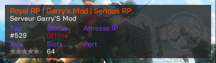 Royal RP | Garry's Mod | Serious RP.