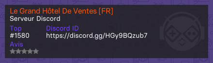 Le Grand Hôtel De Ventes [FR]