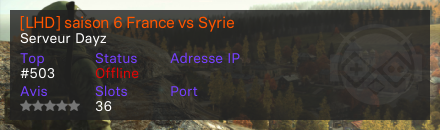 [LHD] saison 6 France vs Syrie 