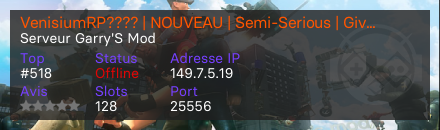 VenisiumRP???? | NOUVEAU | Semi-Serious | Giveaways ????|