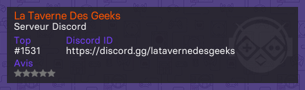 La Taverne Des Geeks