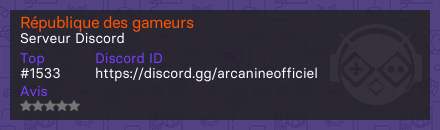 République des gameurs