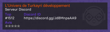 L'Univers de Turkayri développement