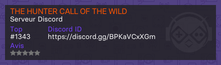 THE HUNTER CALL OF THE WILD