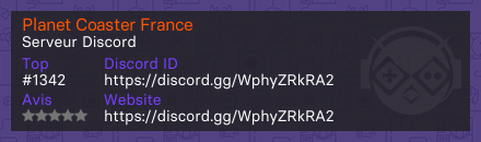 Planet Coaster France