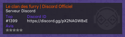 Le clan des furry | Discord Officiel