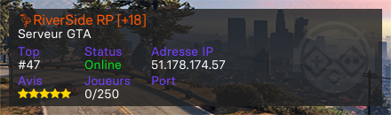 🦩RiverSide RP [+18]