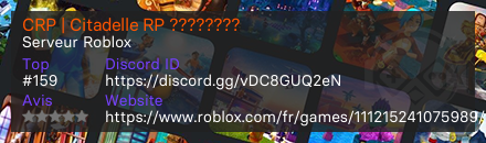 CRP | Citadelle RP ????????