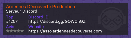 Ardennes Découverte Production