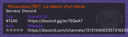 ☆Miraculous [RP]☆: Le destin d'un héros