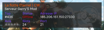 La flotte Eternel | CW