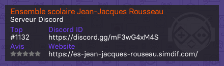 Ensemble scolaire Jean-Jacques Rousseau