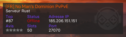 [FR] No Man's Dominion PvPvE