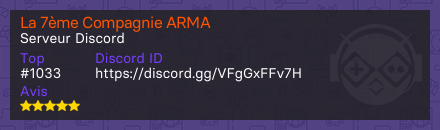 La 7ème Compagnie ARMA