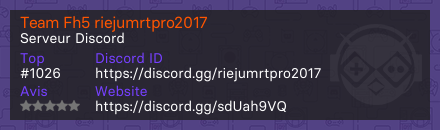 Team Fh5 riejumrtpro2017 