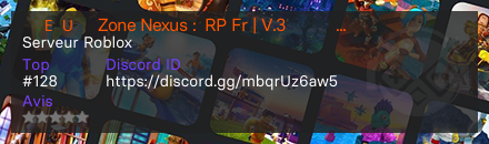 【🇪🇺】 Zone Nexus :  RP Fr | V.3【🇫🇷】