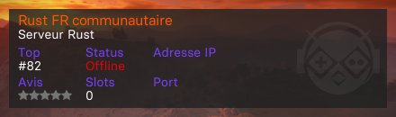 Rust FR communautaire 