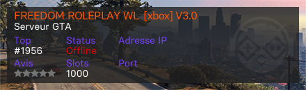 FREEDOM ROLEPLAY WL  [xbox] V3.0
