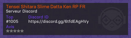 Tensei Shitara Slime Datta Ken RP FR