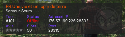 FR Une vie et un lopin de terre