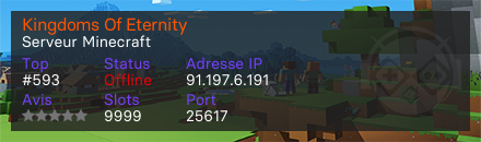 Kingdoms Of Eternity