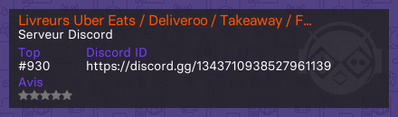 Livreurs Uber Eats / Deliveroo / Takeaway / Fastoo 🚀