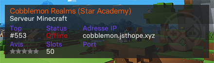 Cobblemon Realms (Star Academy)