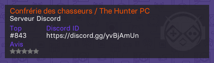 Confrérie des chasseurs / The Hunter PC