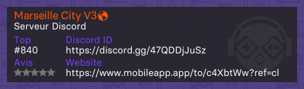 Marseille City V3🌎