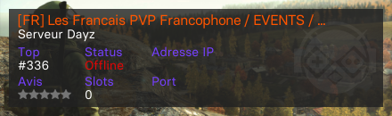 [FR] Les Francais PVP Francophone / EVENTS / fair-play privilegier.