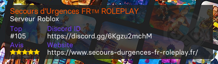 Secours d'Urgences FR™ ROLEPLAY