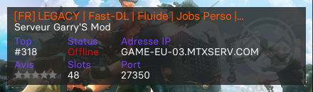 [FR] LEGACY | Fast-DL | Fluide | Jobs Perso | Jobs Exclu