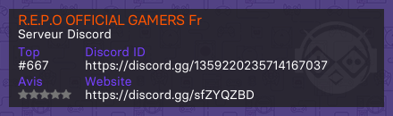 R.E.P.O OFFICIAL GAMERS Fr