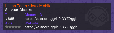 Lukas Team : Jeux Mobile
