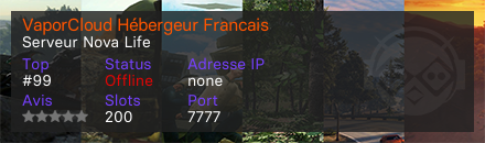 VaporCloud Hébergeur Francais