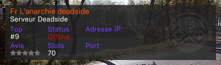 Fr L'anarchie deadside