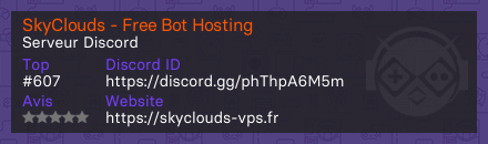 SkyClouds - Free Bot Hosting