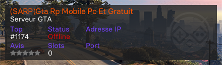 (SARP)Gta Rp Mobile Pc Et Gratuit 
