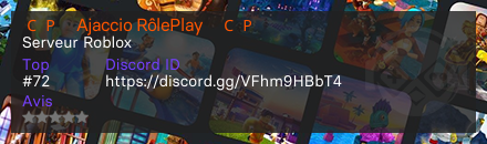 🇨🇵・Ajaccio RôlePlay・🇨🇵