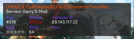 [FR|QC]CityRoleplay|FLUIDE|EconomieTravailler|Recrutement[ON]